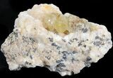 Cerussite Crystals with Barite - Morocco #44773-1